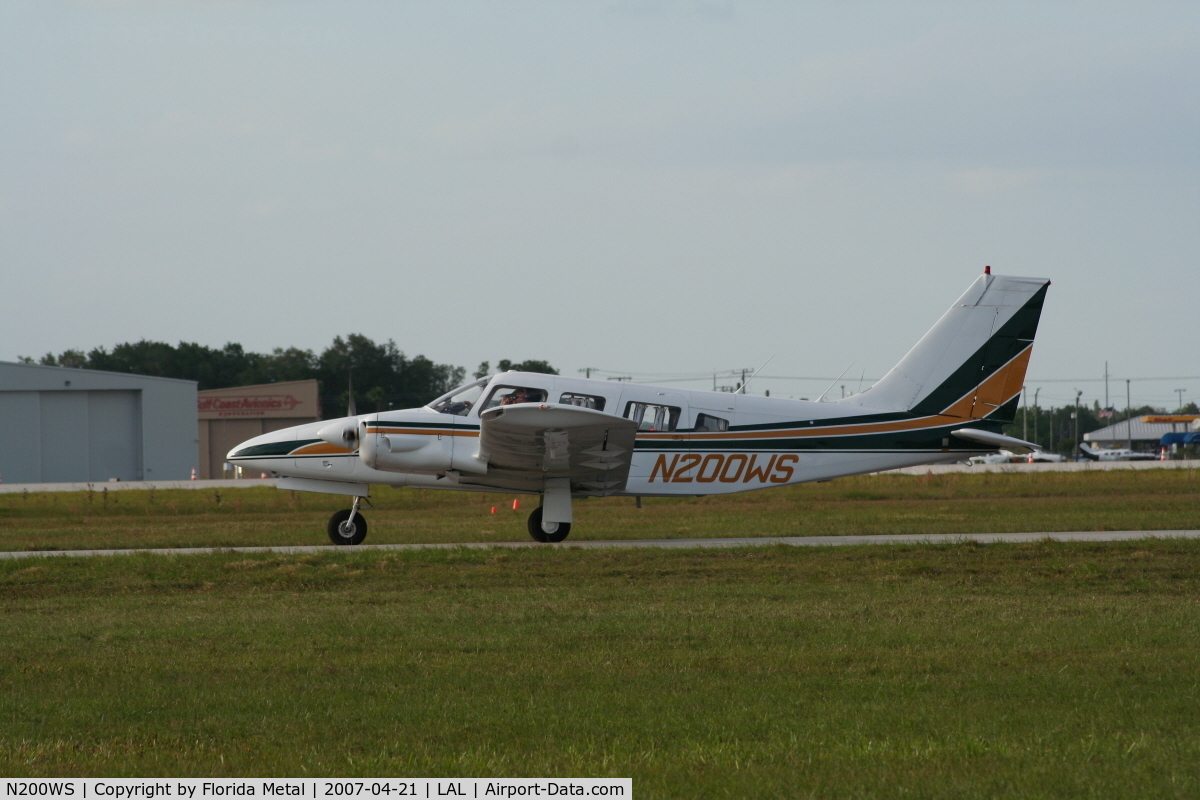 N200WS, 1974 Piper PA-34-200 C/N 34-7450117, PA-34