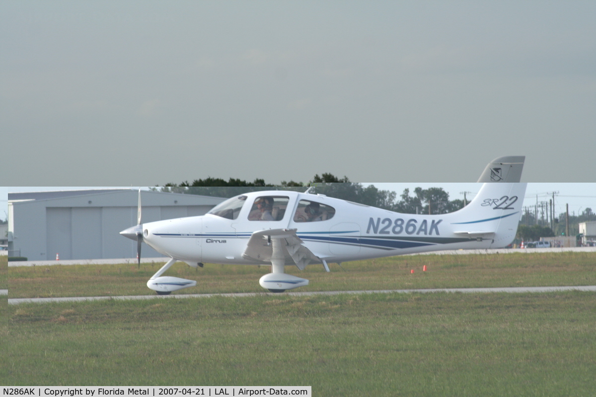 N286AK, 2002 Cirrus SR22 C/N 0303, SR22