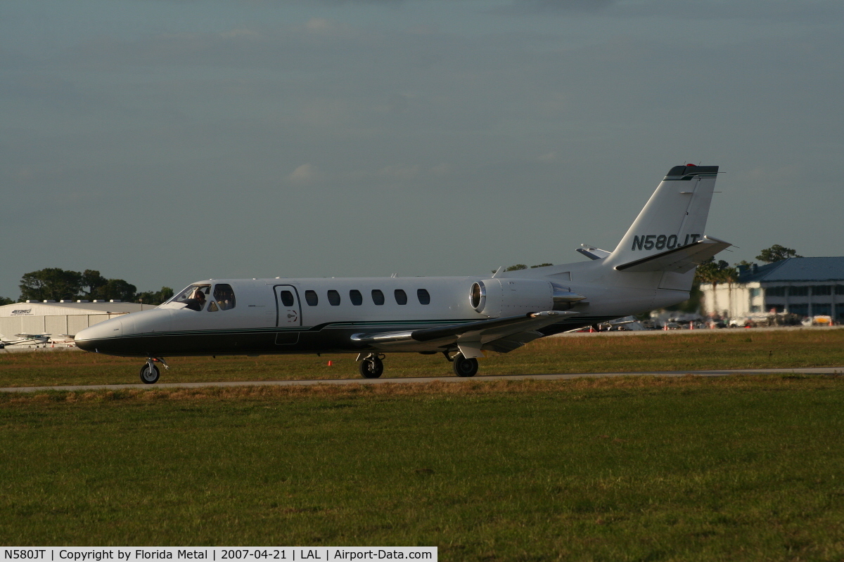 N580JT, 1992 Cessna 560 Citation V C/N 560-0167, C560