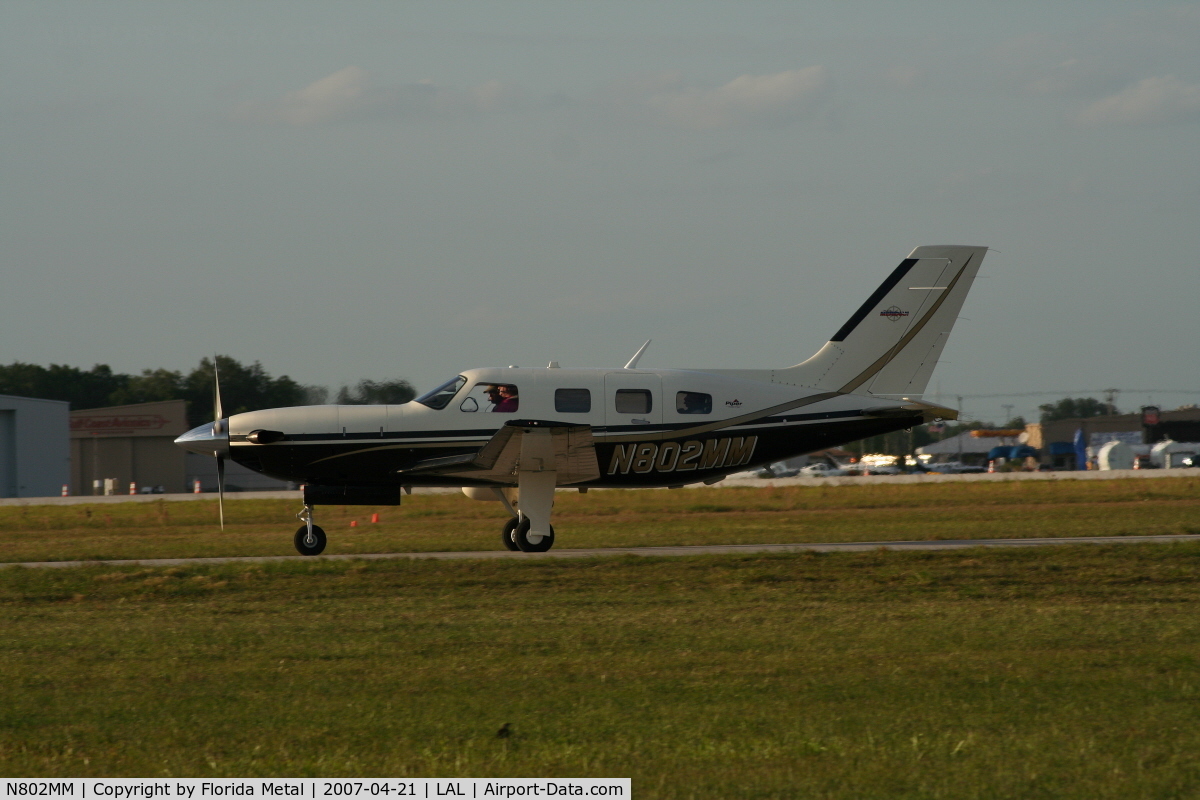 N802MM, 2002 Piper PA-46-500TP Malibu Meridian C/N 4697148, PA-46