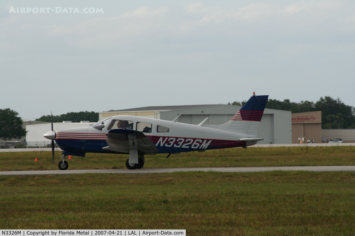 N3326M, 1977 Piper PA-28R-201 Cherokee Arrow III C/N 28R-7837111, Pa-28