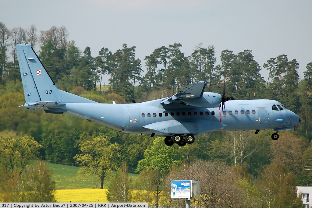 017, CASA C-295M C/N S-017, Poland Air Force