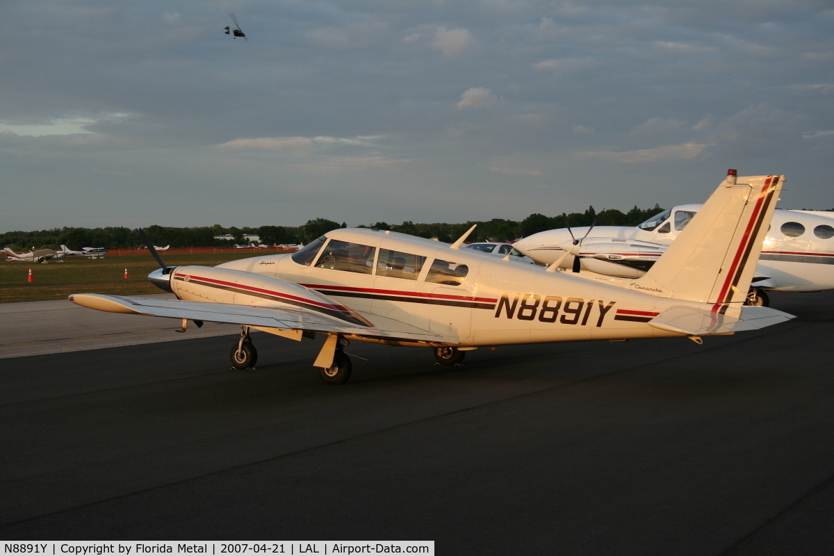 N8891Y, 1970 Piper PA-39-160 Twin Comanche C/R C/N 39-49, PA-39