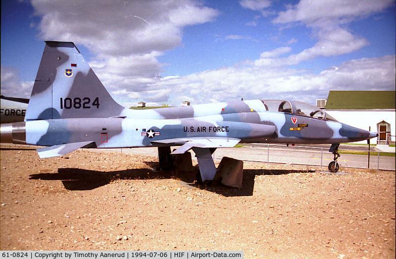 61-0824, 1961 Northrop T-38A Talon C/N N.5190, Hill AFB Museum, Northrop T-38A Talon 61-0824