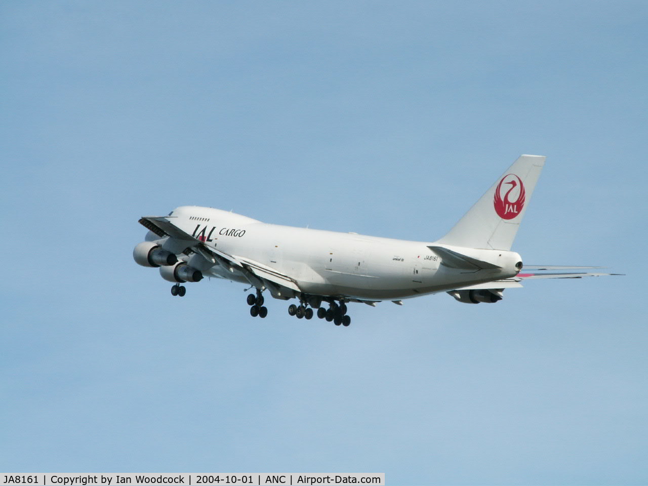 JA8161, 1983 Boeing 747-246B(SF) C/N 22990, B747-246BF/Japan Airlines/Anchorage