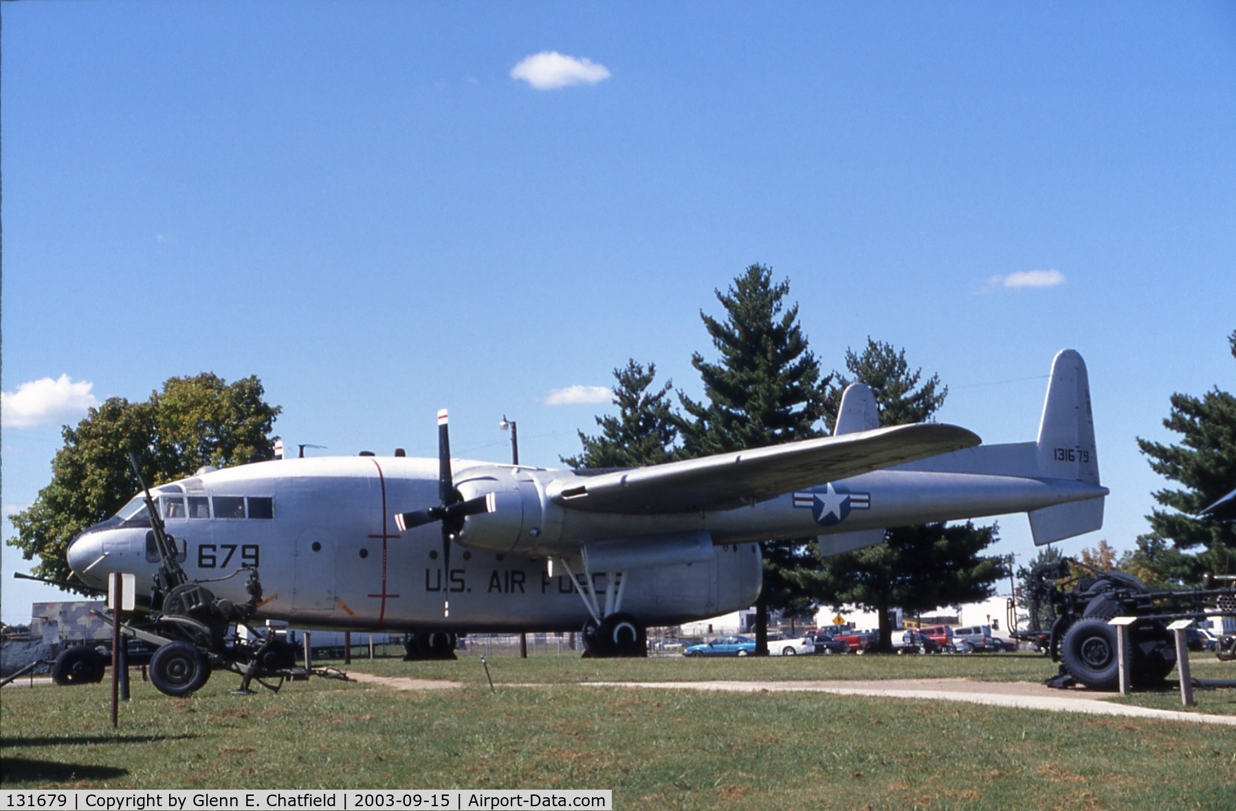 131679, Fairchild C-119F Flying Boxcar C/N 10846, C-119F at 101st Airborne Divison Museum, Ft. Campbell, KY