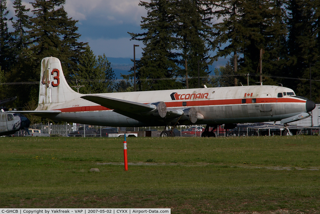 C-GHCB, 1956 Douglas DC-6B(F) C/N 44893, Conair DC6