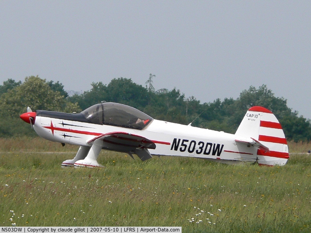 N503DW, Mudry CAP-10B C/N 202, return in his birth country for this french aerobatics plane