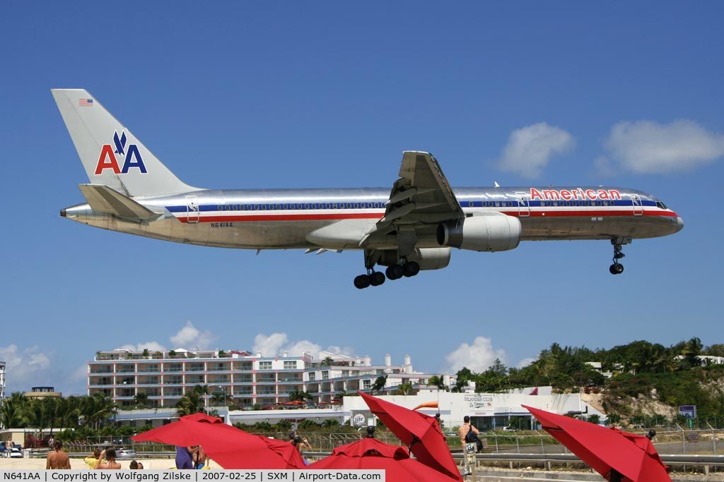 N641AA, 1991 Boeing 757-223 C/N 24599, visitor