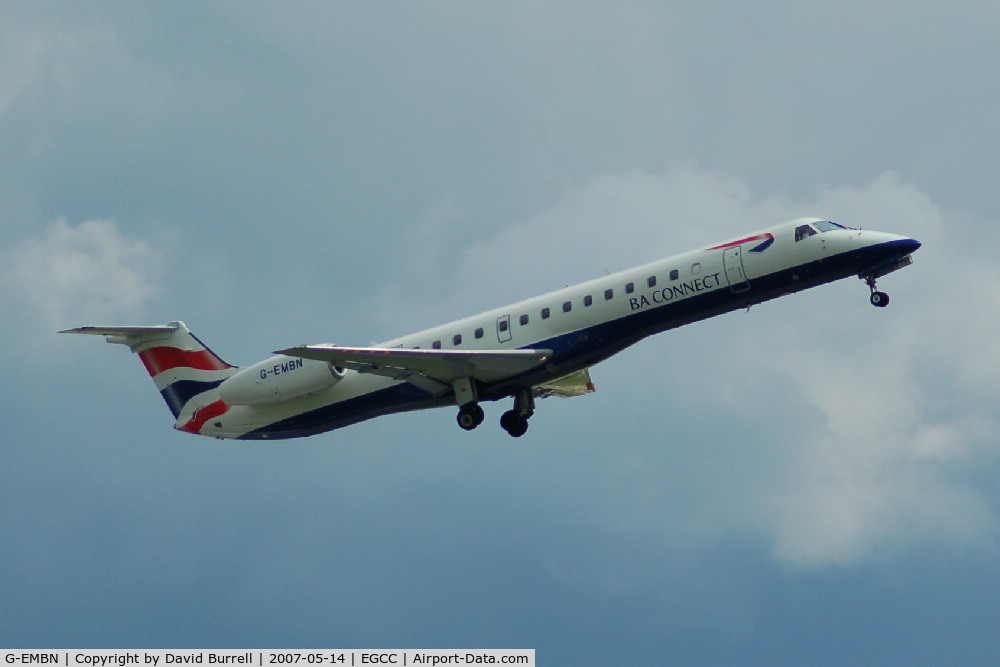 G-EMBN, 2000 Embraer EMB-145EP (ERJ-145EP) C/N 145201, British Airways - Taking off