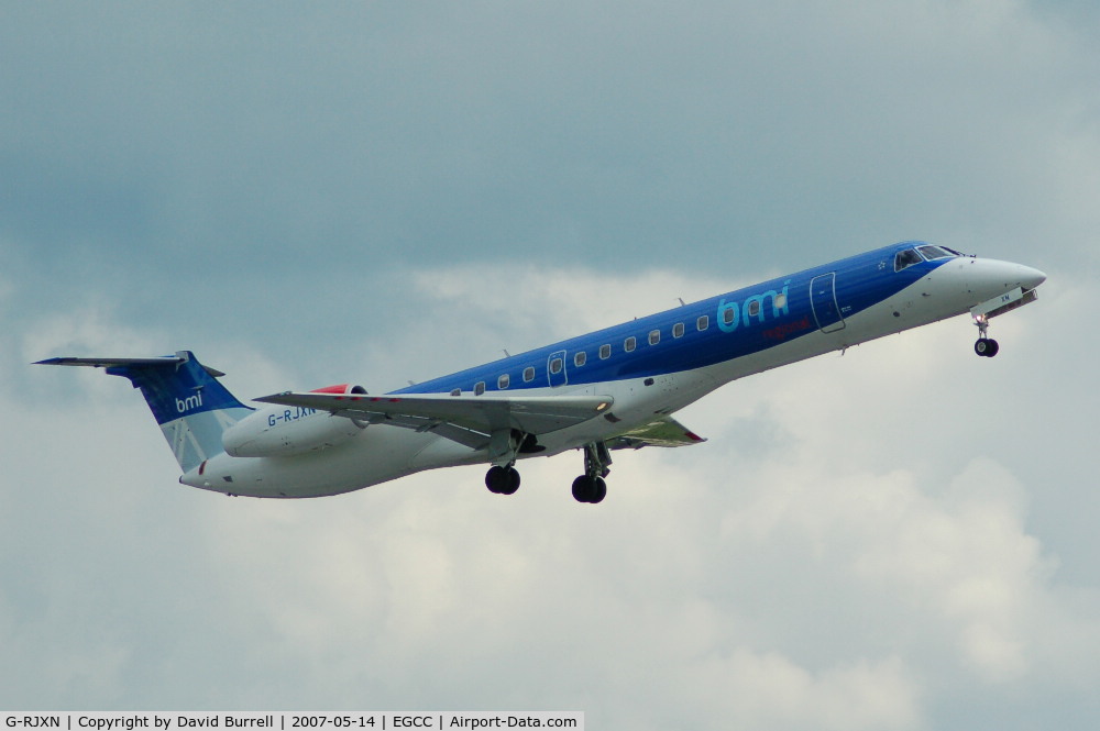 G-RJXN, 2000 Embraer ERJ-145MP (EMB-145MP) C/N 145336, BMI - Taking off