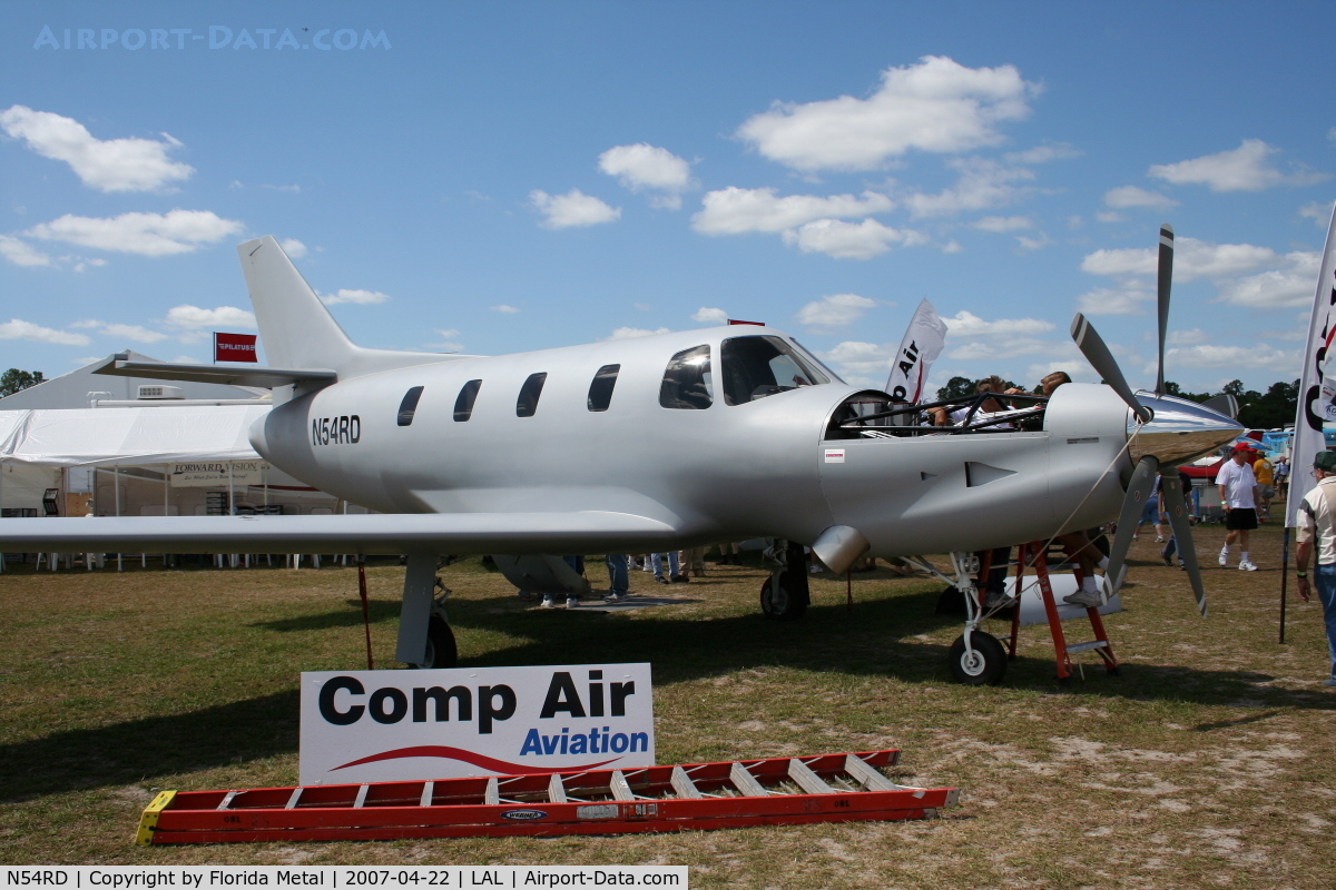 N54RD, 2007 Comp Air CA 12 C/N 701A4412, Comp Air 12