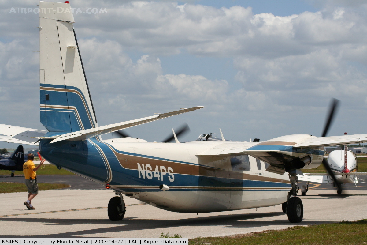 N64PS, 1981 Gulfstream 690C Jetprop 840 C/N 11702, AC690