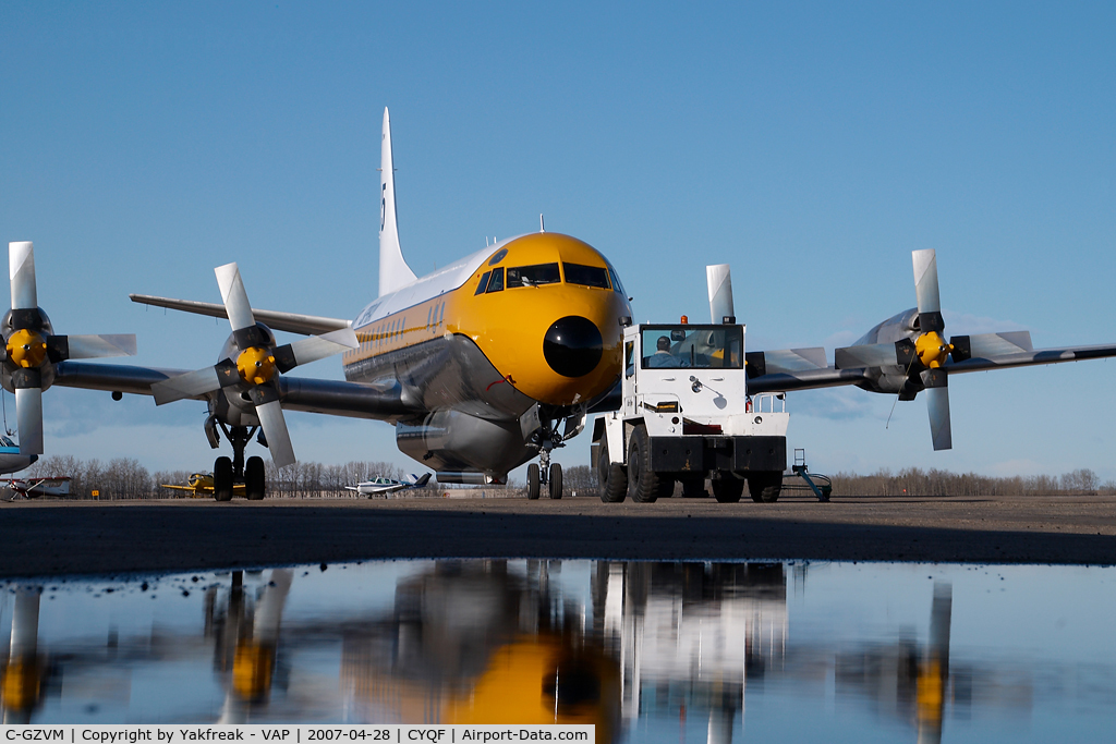 C-GZVM, 1959 Lockheed L-188A Electra C/N 1036, Air Spray Lockheed Electra