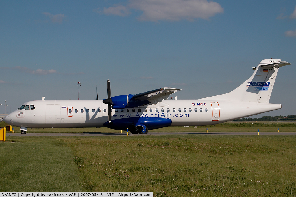 D-ANFC, 1991 ATR 72-202 C/N 237, ATR 72 Avanti Air