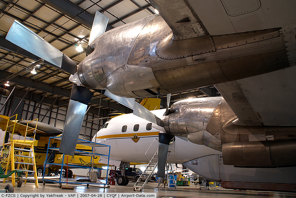 C-FZCS, 1959 Lockheed L-188A(F) Electra C/N 1060, Air Spray Lockheed Electra