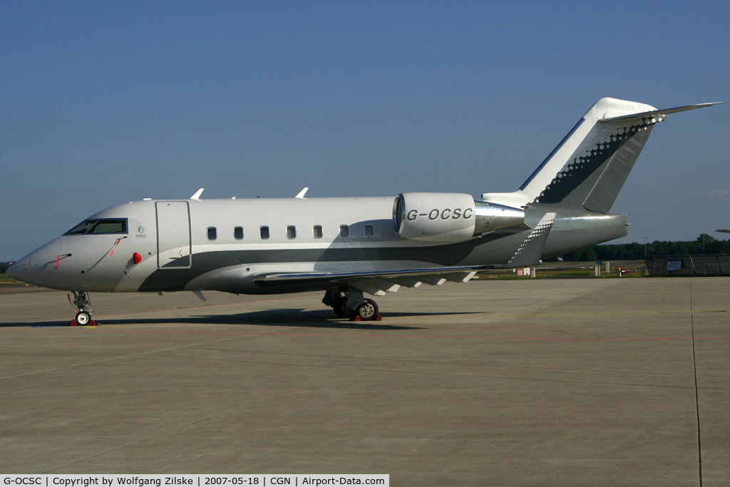 G-OCSC, 2001 Bombardier Challenger 604 (CL-600-2B16) C/N 5505, visitor