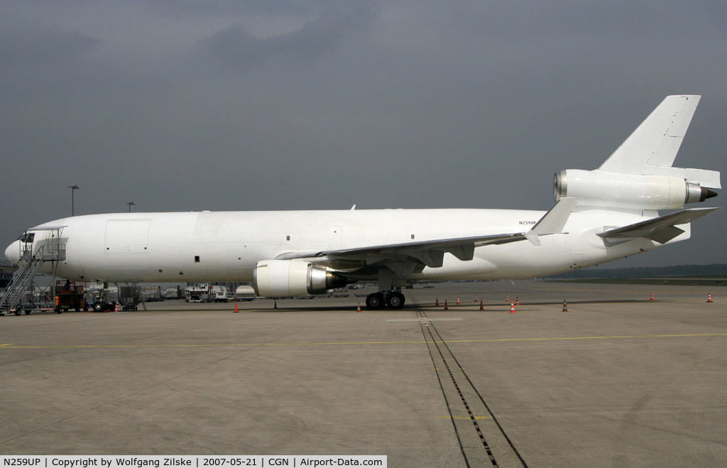 N259UP, 1991 McDonnell Douglas MD-11F C/N 48417, visitor