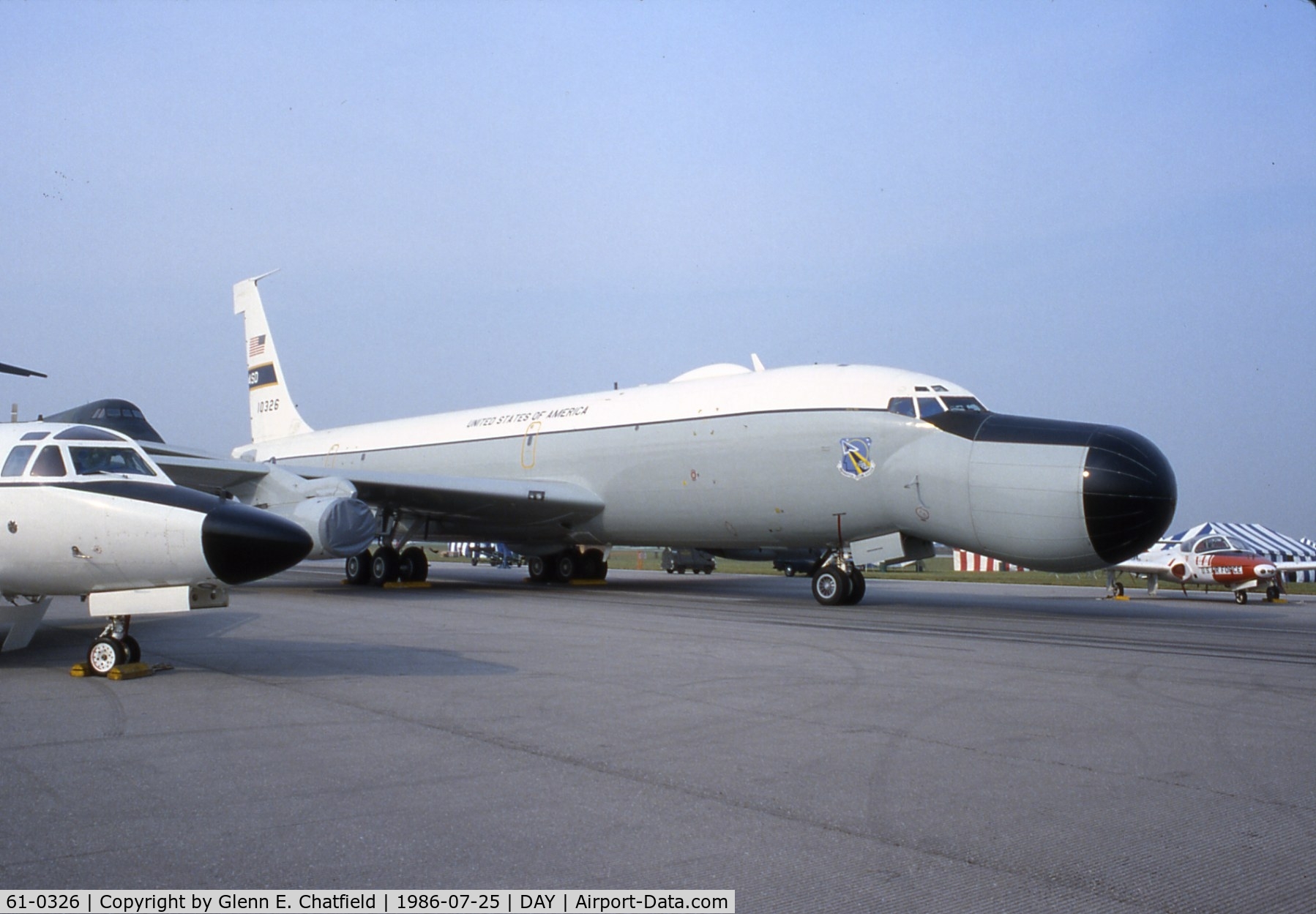 61-0326, 1961 Boeing EC-135E-BN Stratolifter C/N 18233, EC-135E at the Dayton International Air Show
