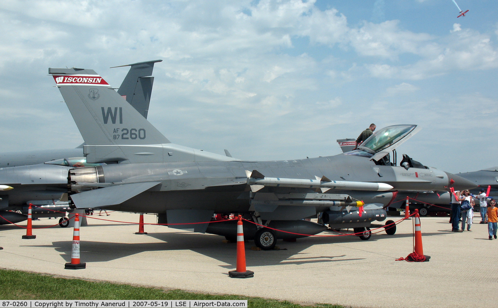 87-0260, General Dynamics F-16C Fighting Falcon C/N 5C-521, F-16 87-0260