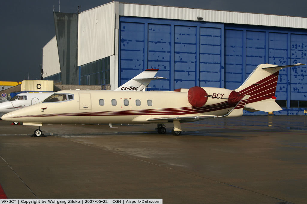VP-BCY, 2001 Learjet 60 C/N 60-215, visitor