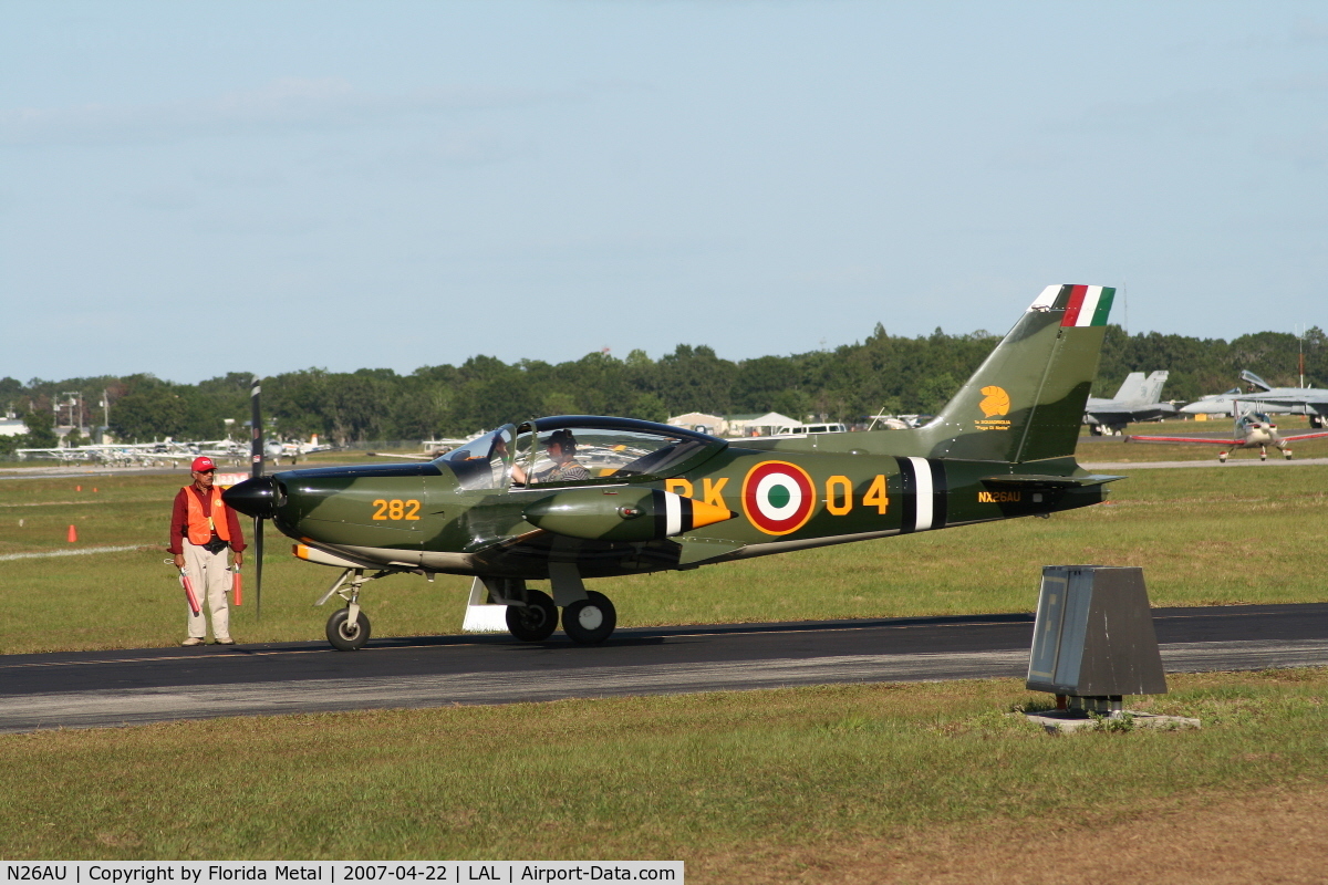 N26AU, 1979 SIAI-Marchetti SF-260C C/N 282/37-002, SF-260