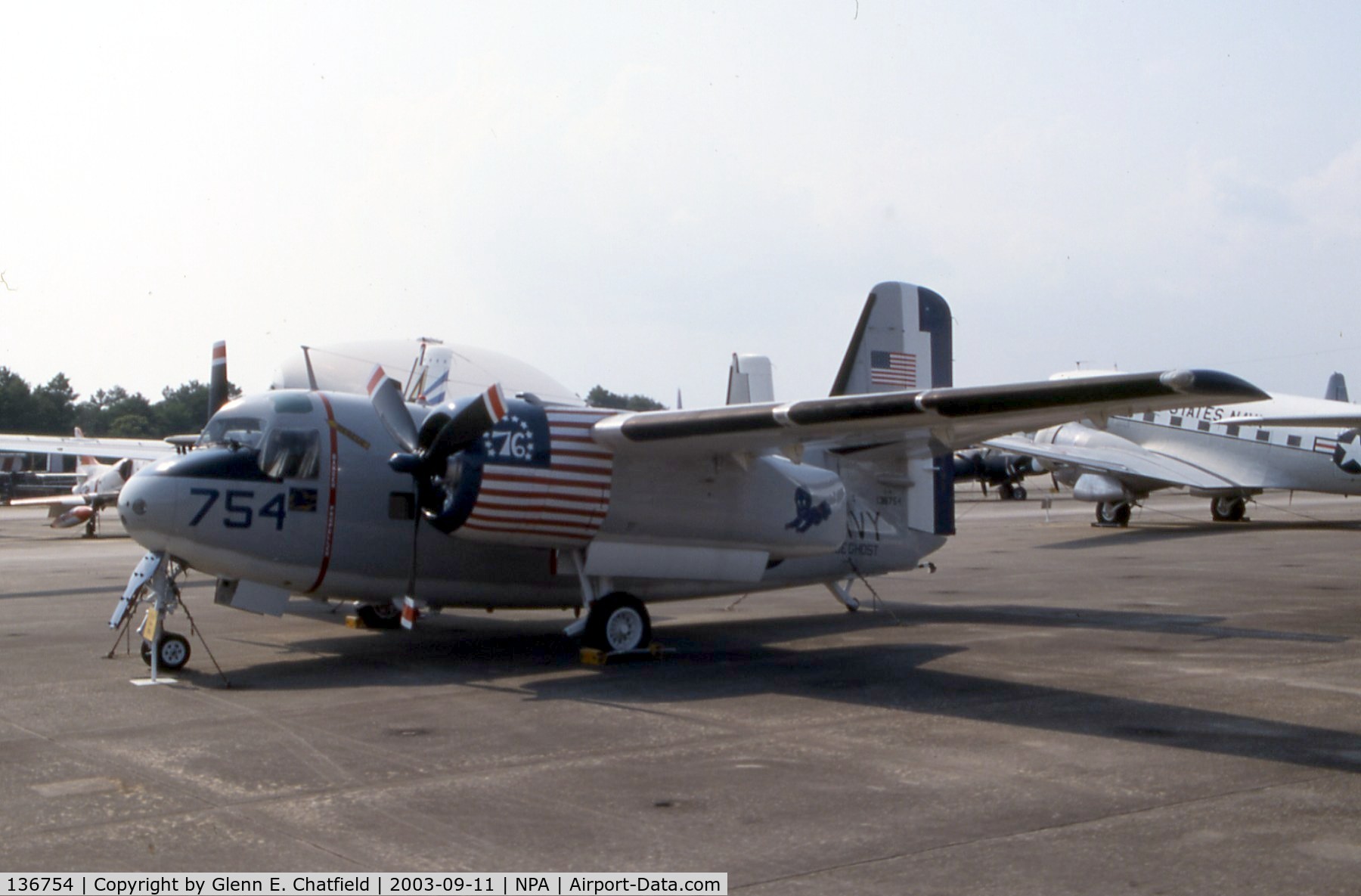 136754, Grumman C-1A Trader C/N 7, C-1A at the National Museum of  Naval Aviation