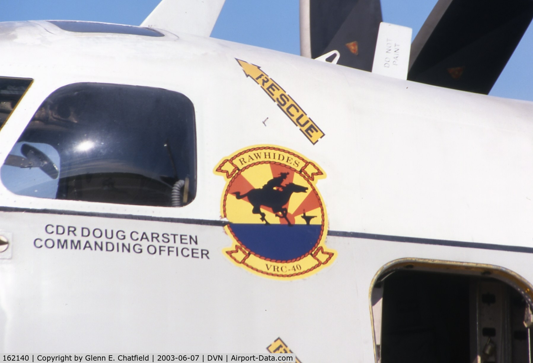 162140, 1985 Grumman C-2A Greyhound C/N 20, C-2A at the Quad Cities Air Show