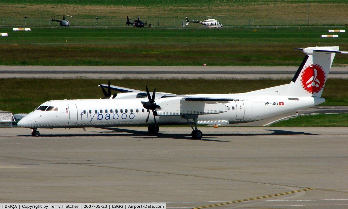 HB-JQA, 2000 De Havilland Canada DHC-8-402Q Dash 8 C/N 4017, Dash 8