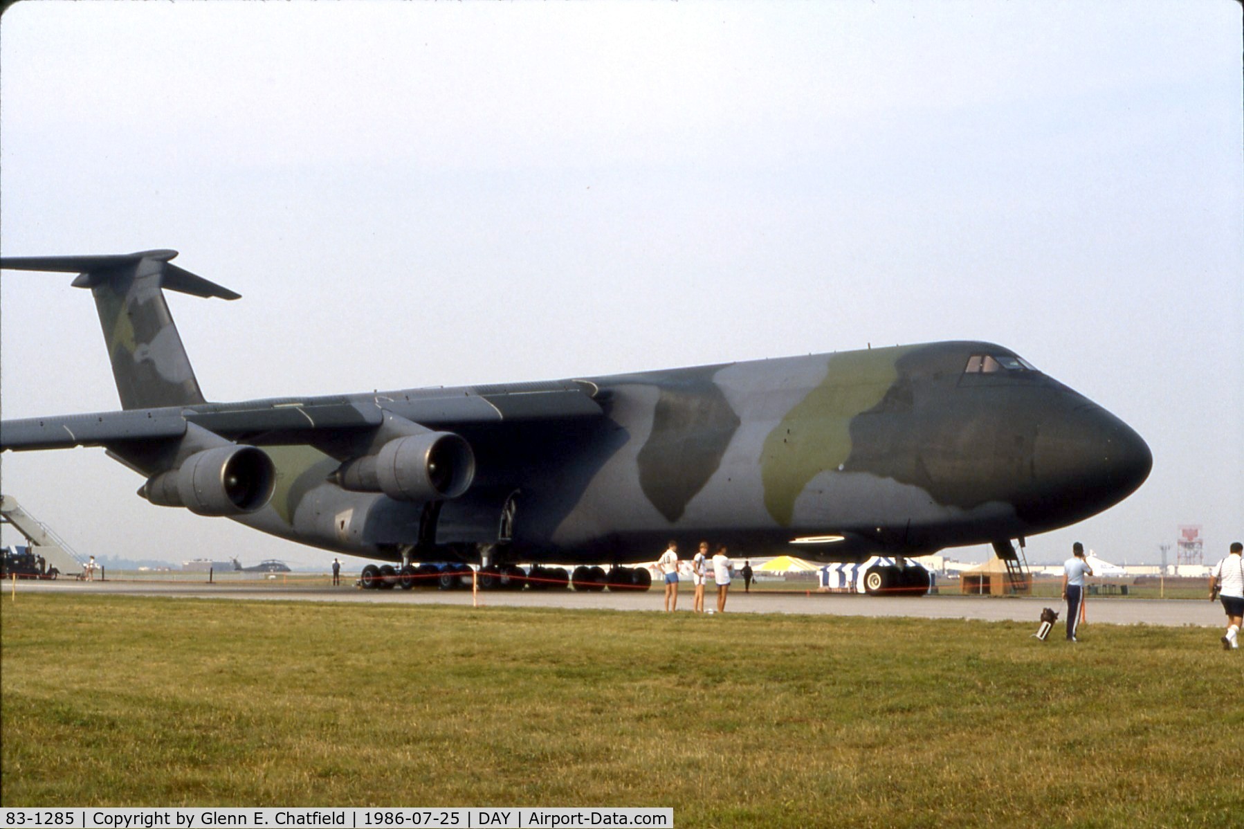 83-1285, 1983 Lockheed C-5B Galaxy C/N 500-0082, C-5B at the Dayton International Air Show