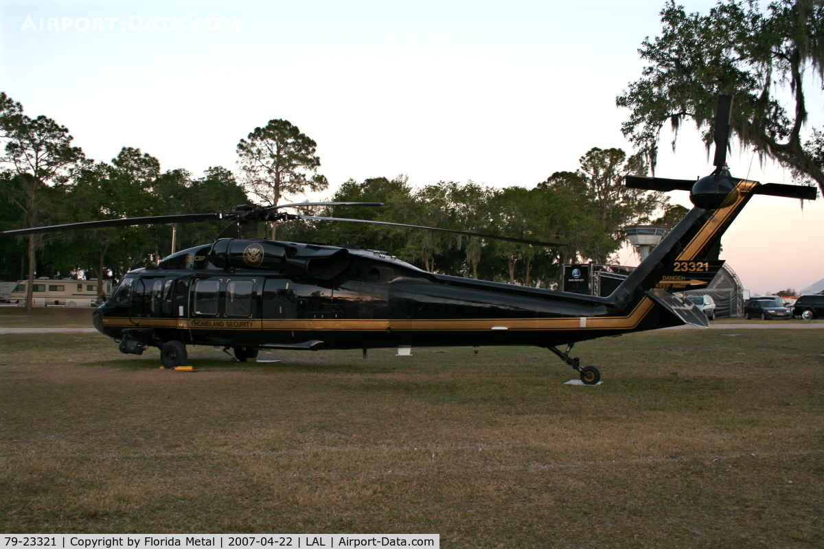 79-23321, 1979 Sikorsky UH-60A Black Hawk C/N 70.0138, Dept of Homeland Security