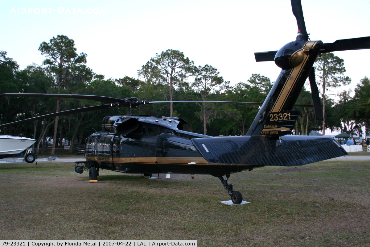 79-23321, 1979 Sikorsky UH-60A Black Hawk C/N 70.0138, Dept of Homeland Security