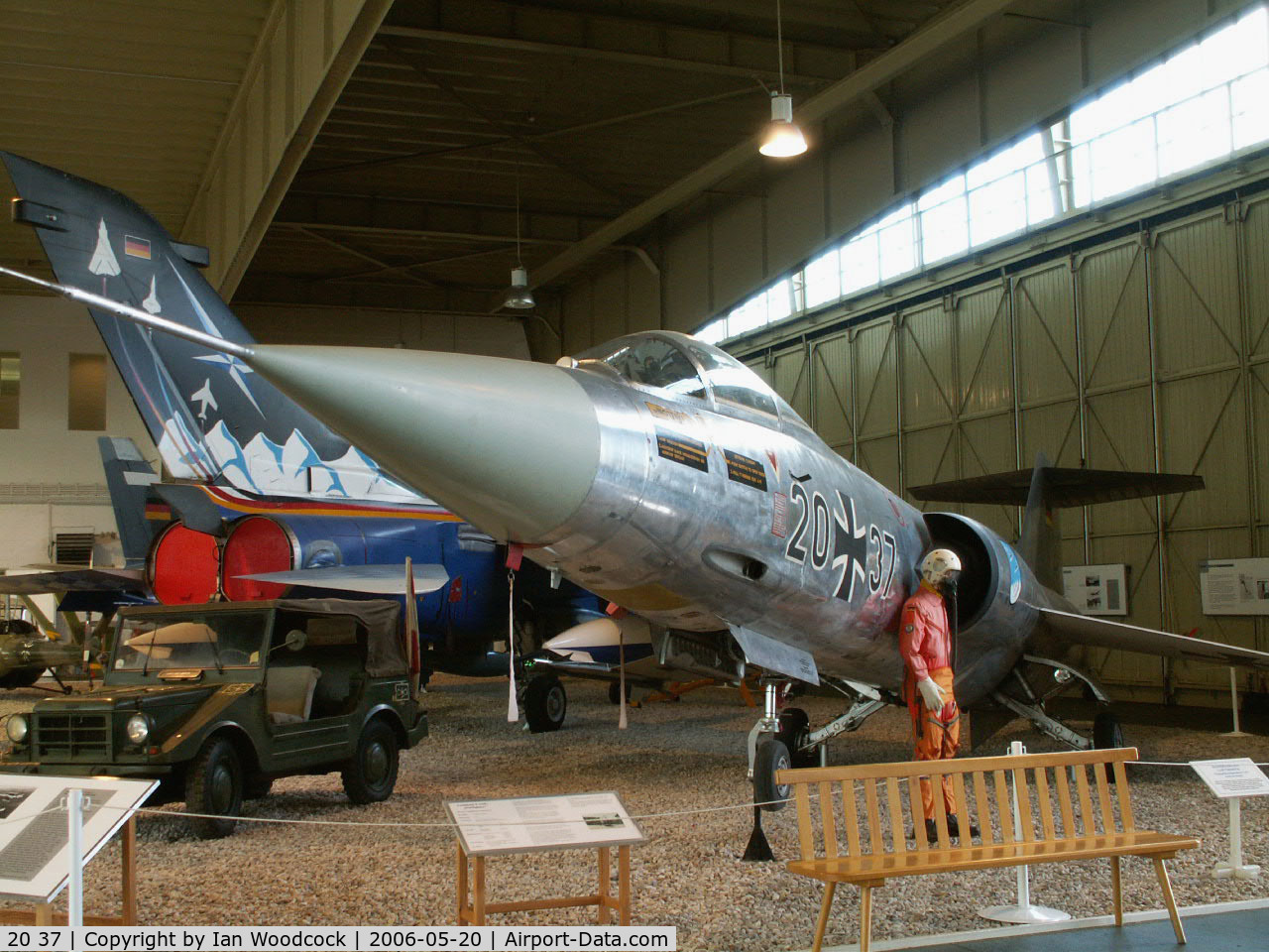 20 37, Lockheed F-104G Starfighter C/N 683-2044, Lockheed F-104G/Luftwaffenmuseum/Berlin-Gatow