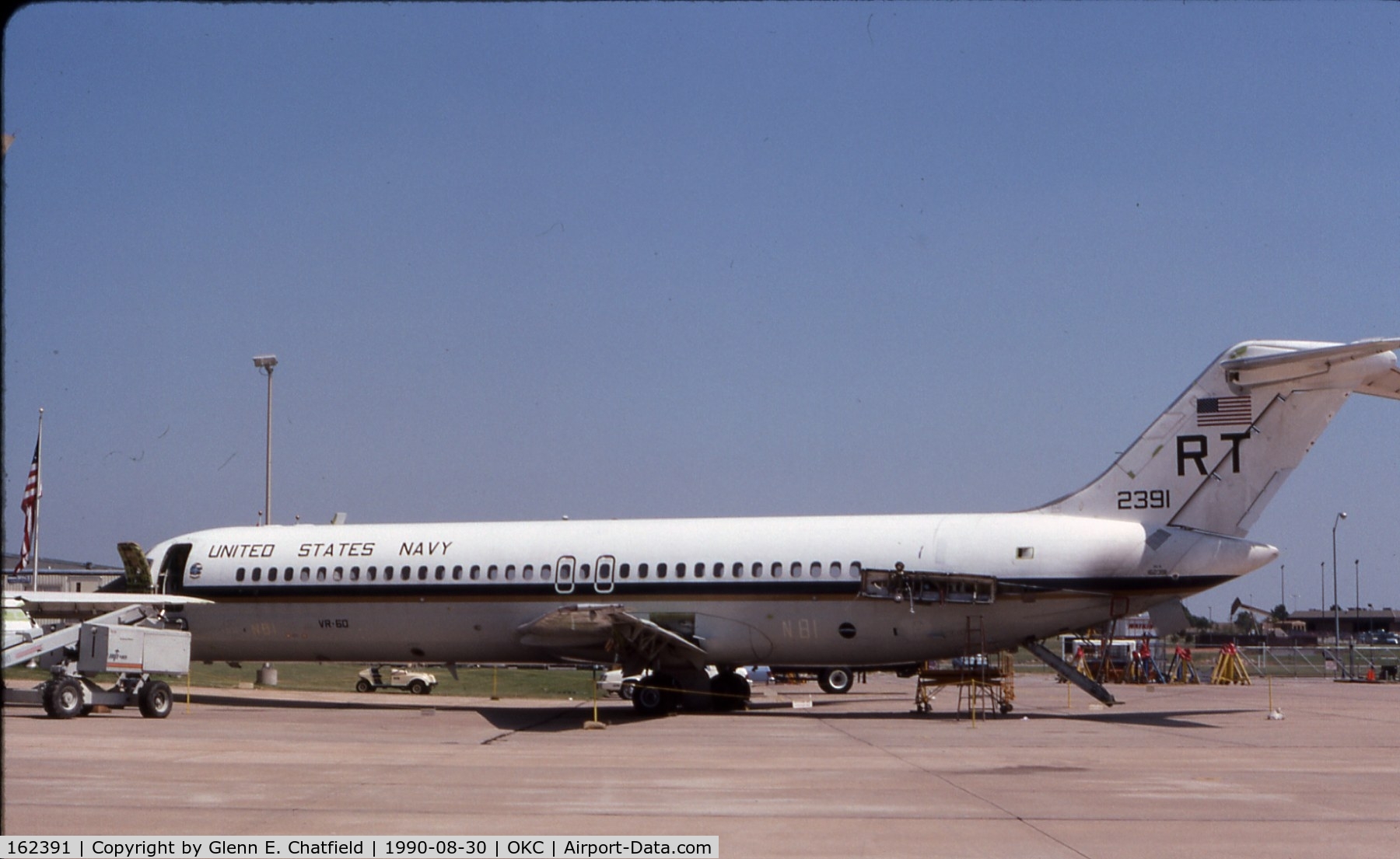 162391, 1967 McDonnell Douglas C-9B Skytrain II C/N 47004/81, C-9B down for overhaul