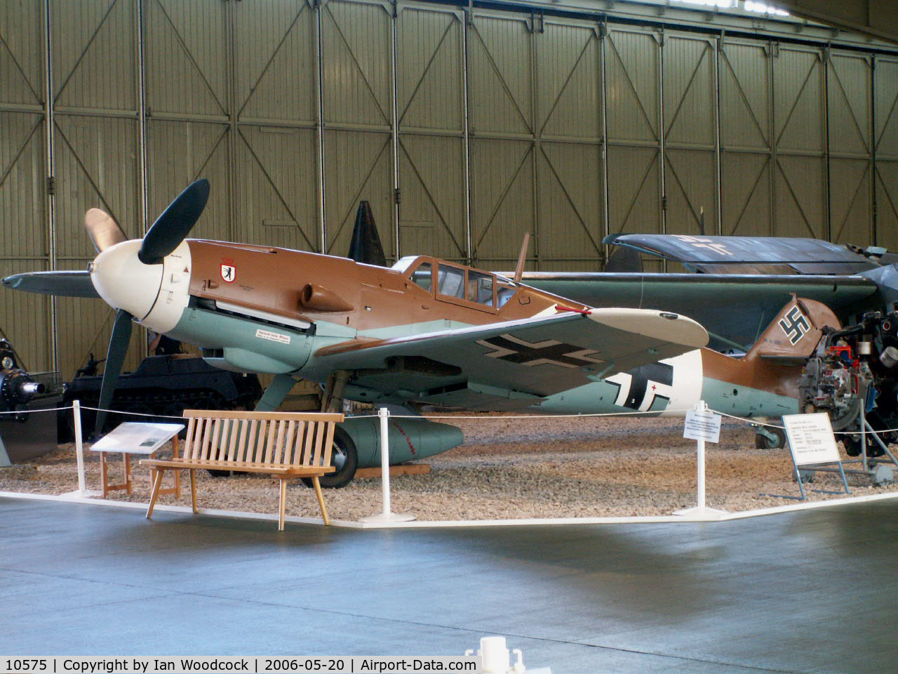 10575, Messerschmitt Bf-109G-2 C/N Not found 10575, Hispano HA.1112-M1L/Luftwaffenmuseum/Berlin-Gatow