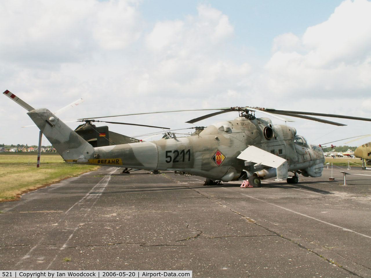 521, Mil Mi-24D Hind D C/N 110171, Mil Mi-24D/Preserved/Berlin-Gatow (marked as 5211)