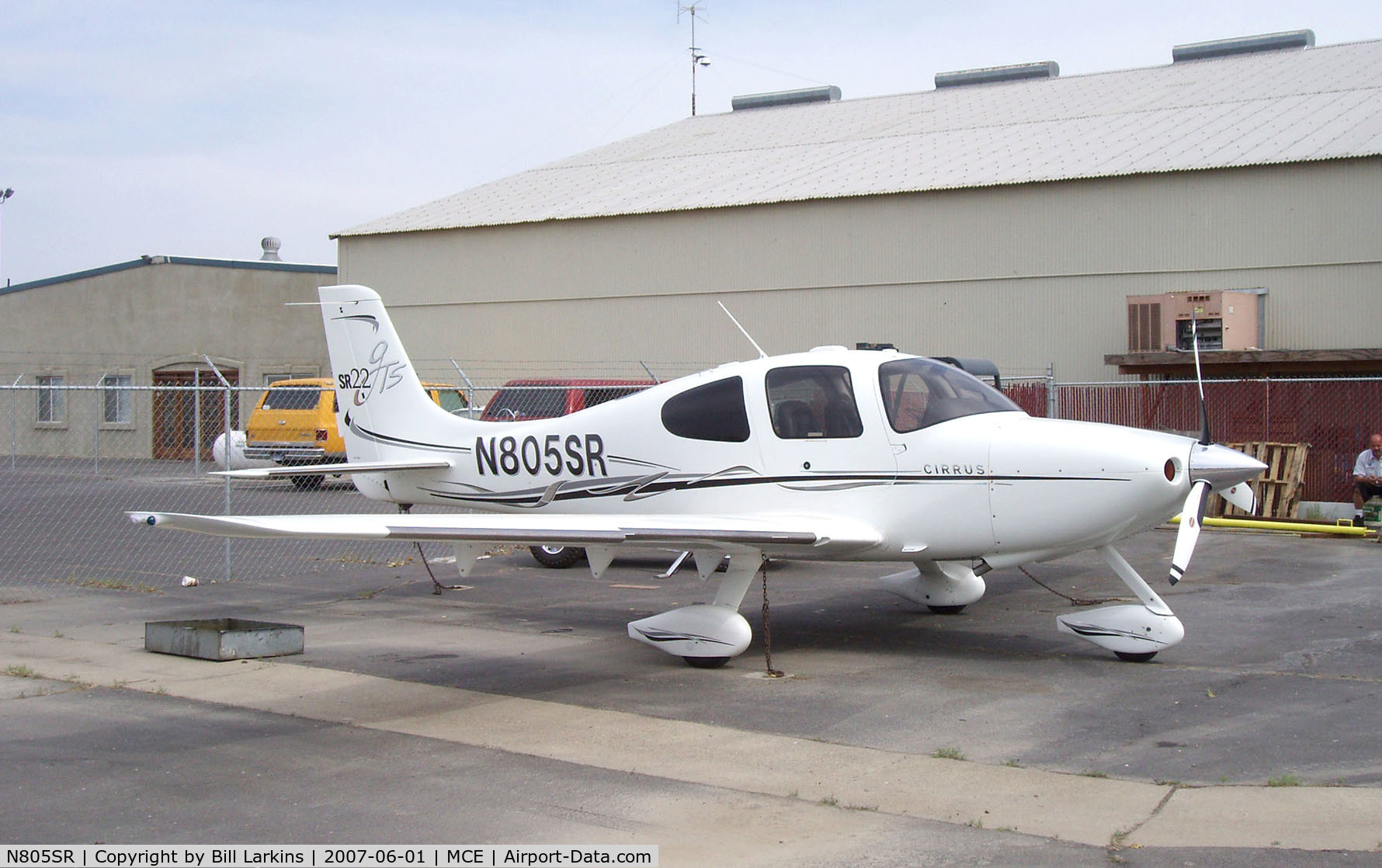 N805SR, 2006 Cirrus SR22 GTS C/N 1998, Merced Airport