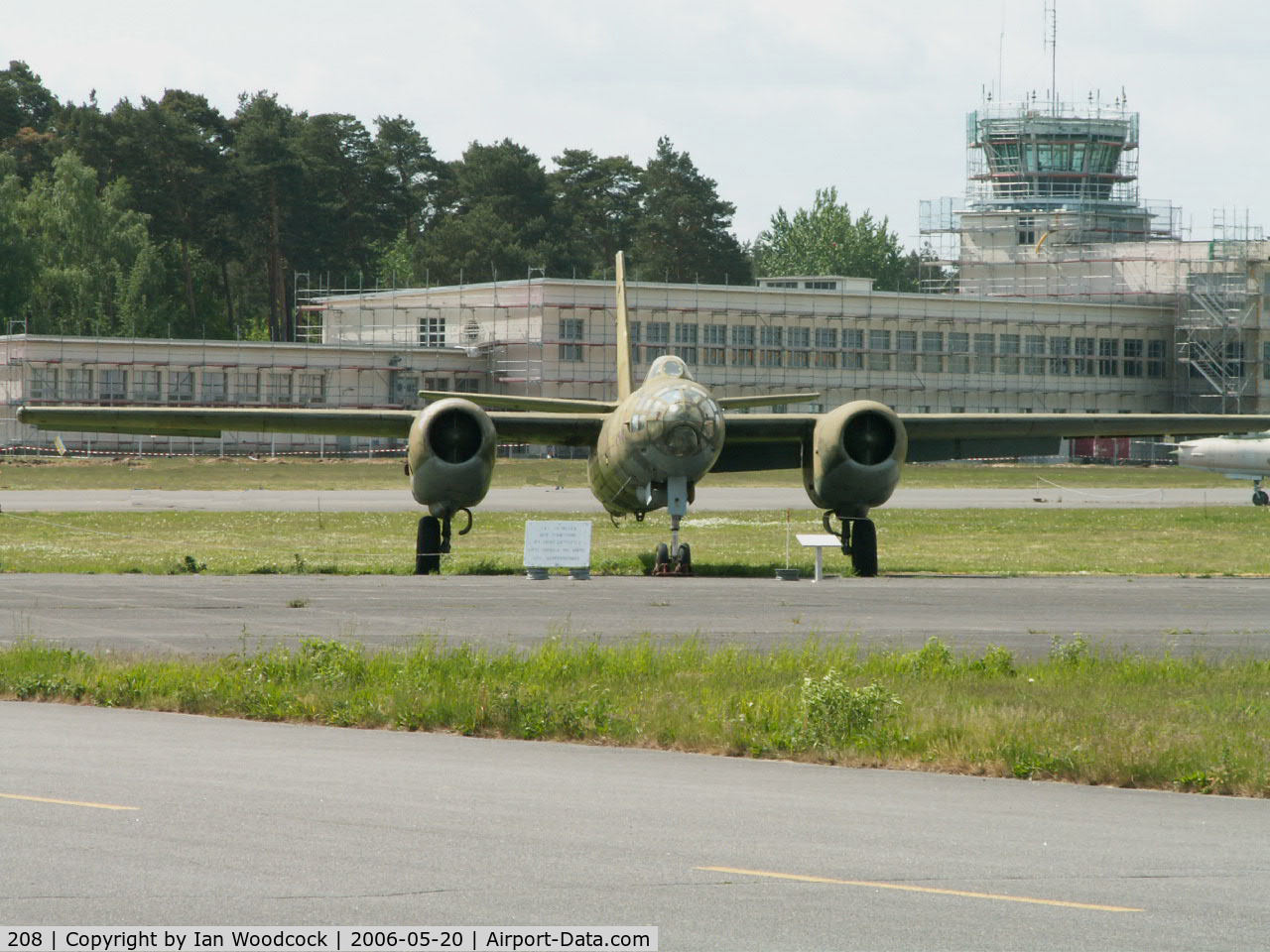 208, 1955 Ilyushin Il-28 C/N 55006448, Ilyushin IL-28B/Preserved/Berlin-Gatow