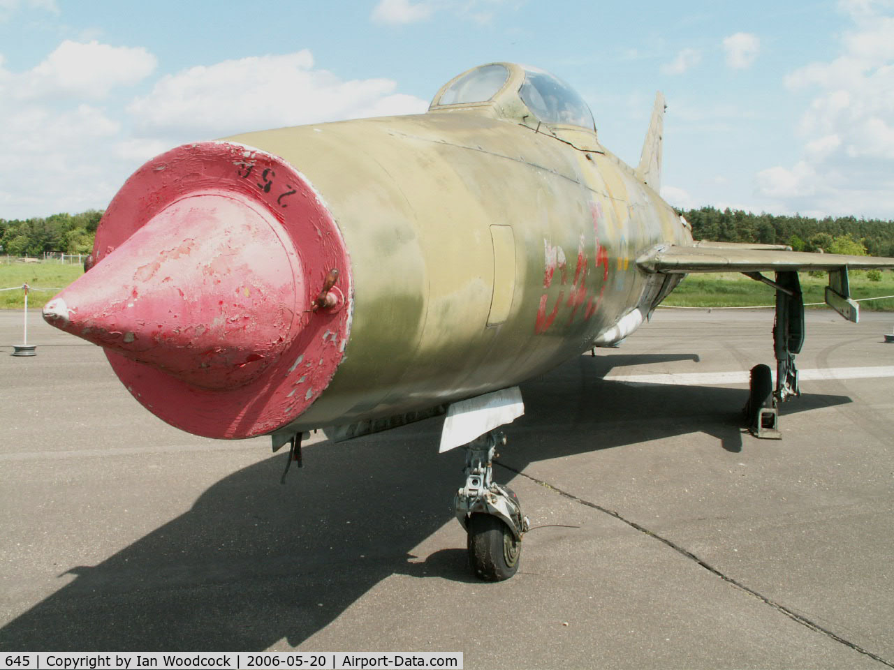 645, Mikoyan-Gurevich MiG-21F-13 C/N 741924, Mikoyan-Gurevich MiG-21 F-13/Preserved/Berlin-Gatow