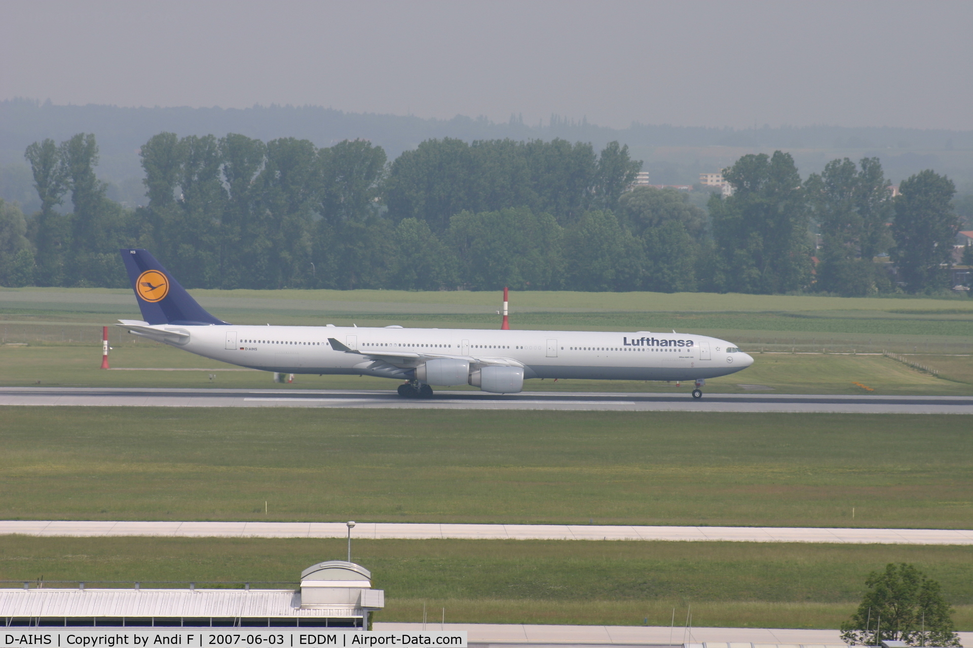D-AIHS, 2007 Airbus A340-642 C/N 812, A340-600