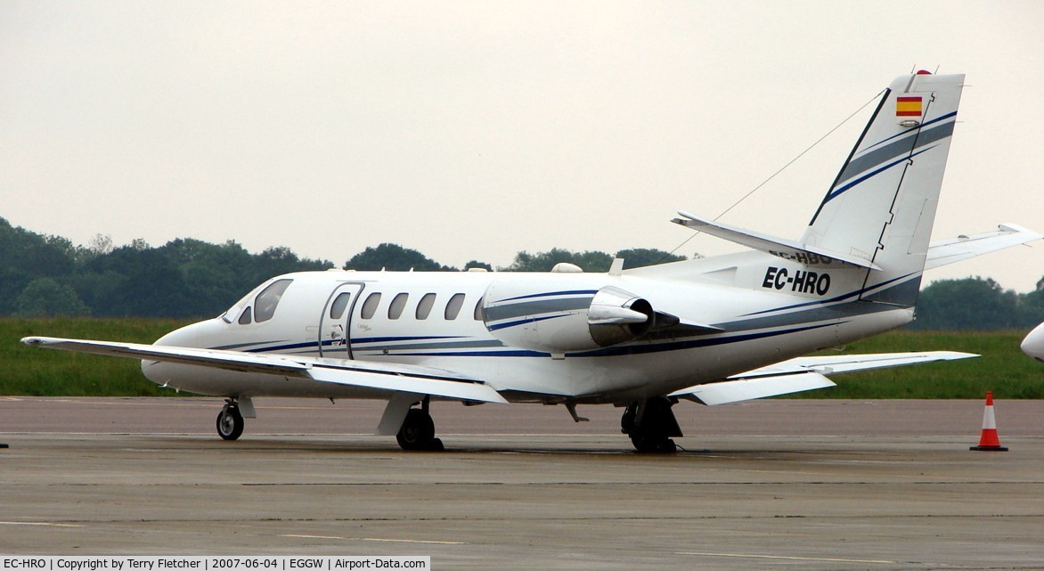 EC-HRO, 2000 Cessna 550 Citation Bravo C/N 550-0938, Citation 550