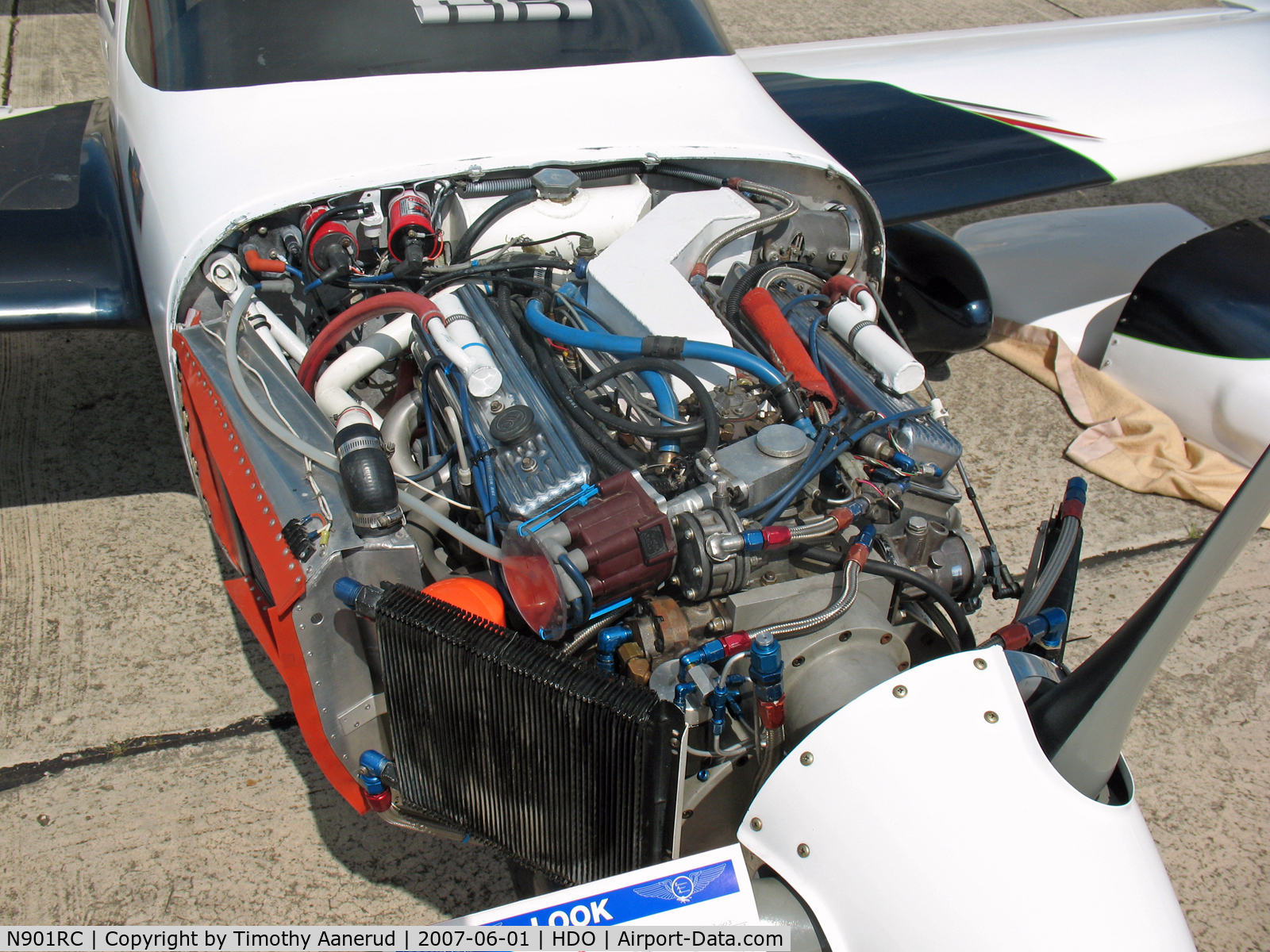 N901RC, 1989 Ward R C 350 HP C/N 015, The EAA Texas Fly-In, Chevy 400. destroyed in crash 2007-10-18, no fatalities.