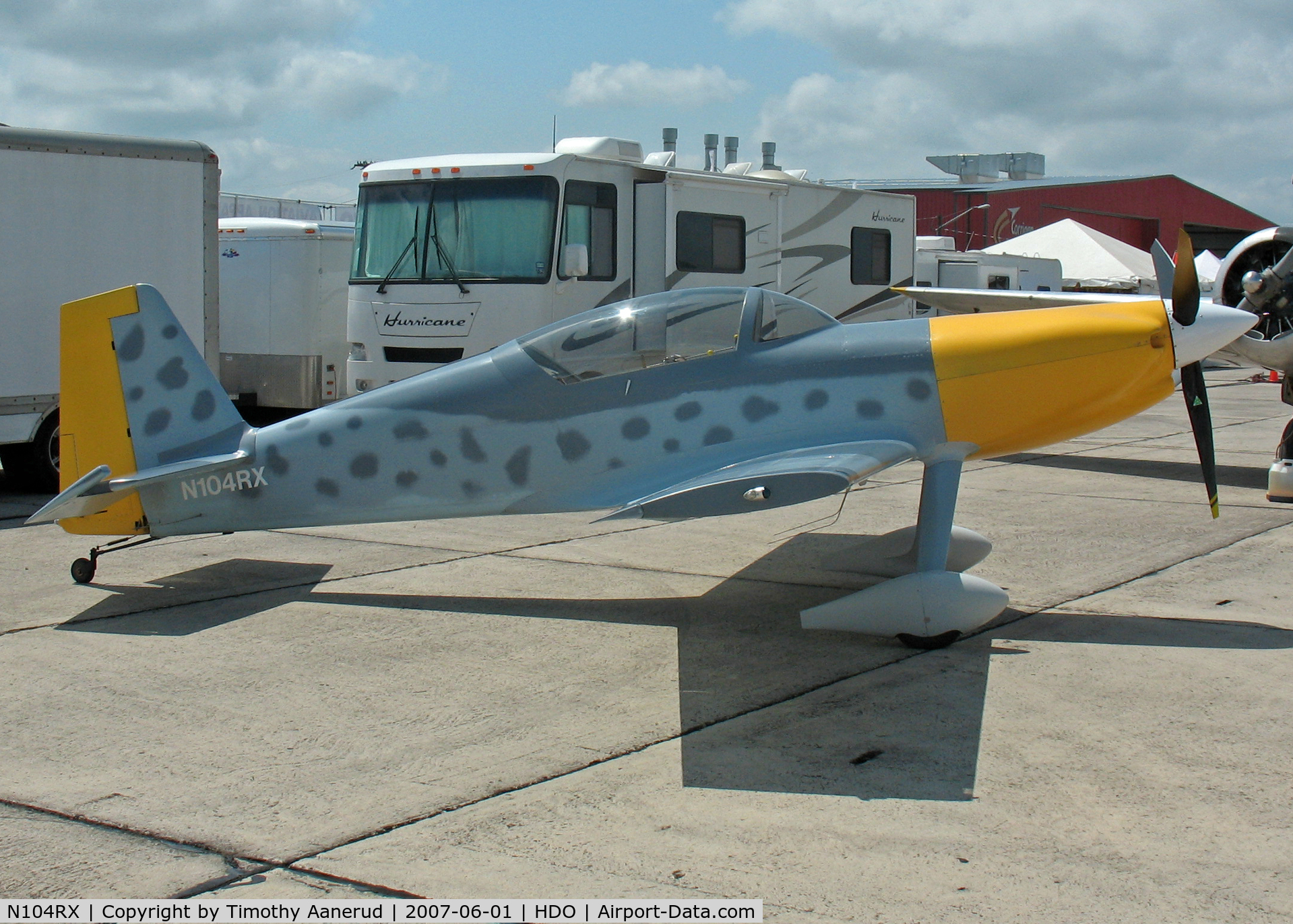 N104RX, 2006 Team Rocket F1 EVO Rocket C/N 077, The EAA Texas Fly-In