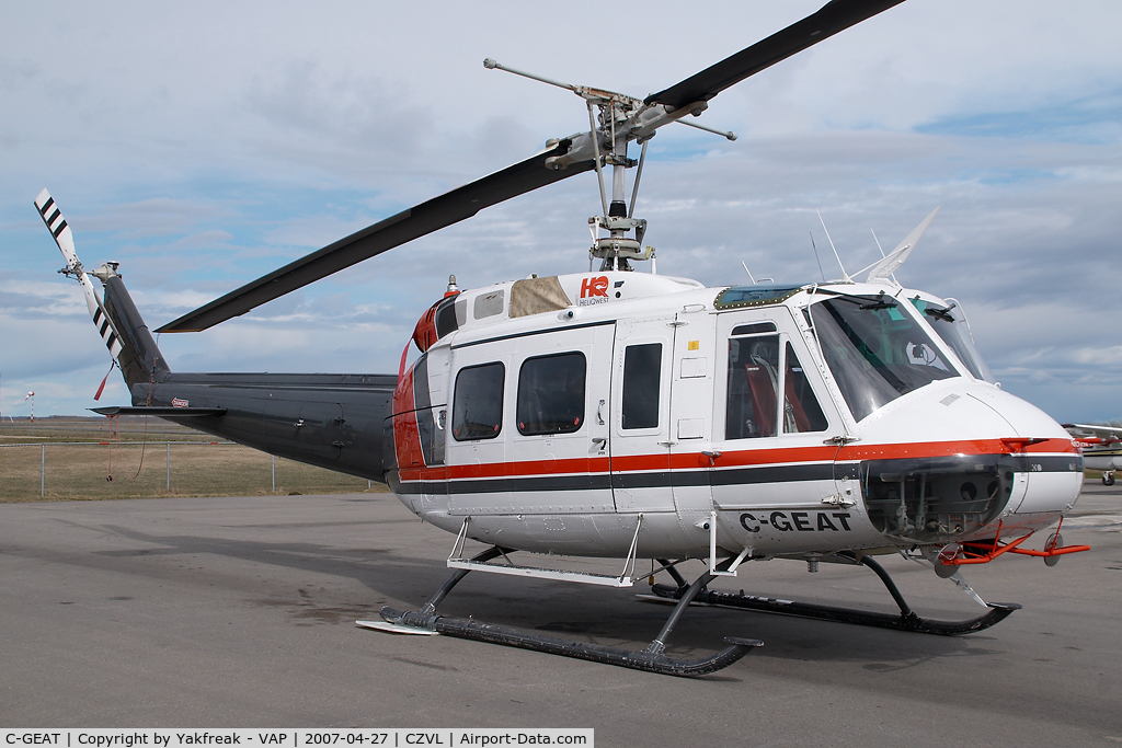 C-GEAT, 1970 Bell 205A-1 C/N 30088, Heliquest Bell 205
