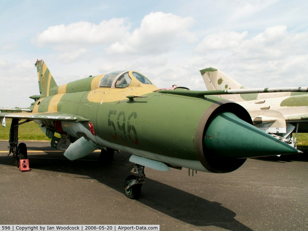 596, 1969 Mikoyan-Gurevich MiG-21M C/N 960708, Mikoyan-Gurevich MiG-21-M/Preserved/Berlin-Gatow