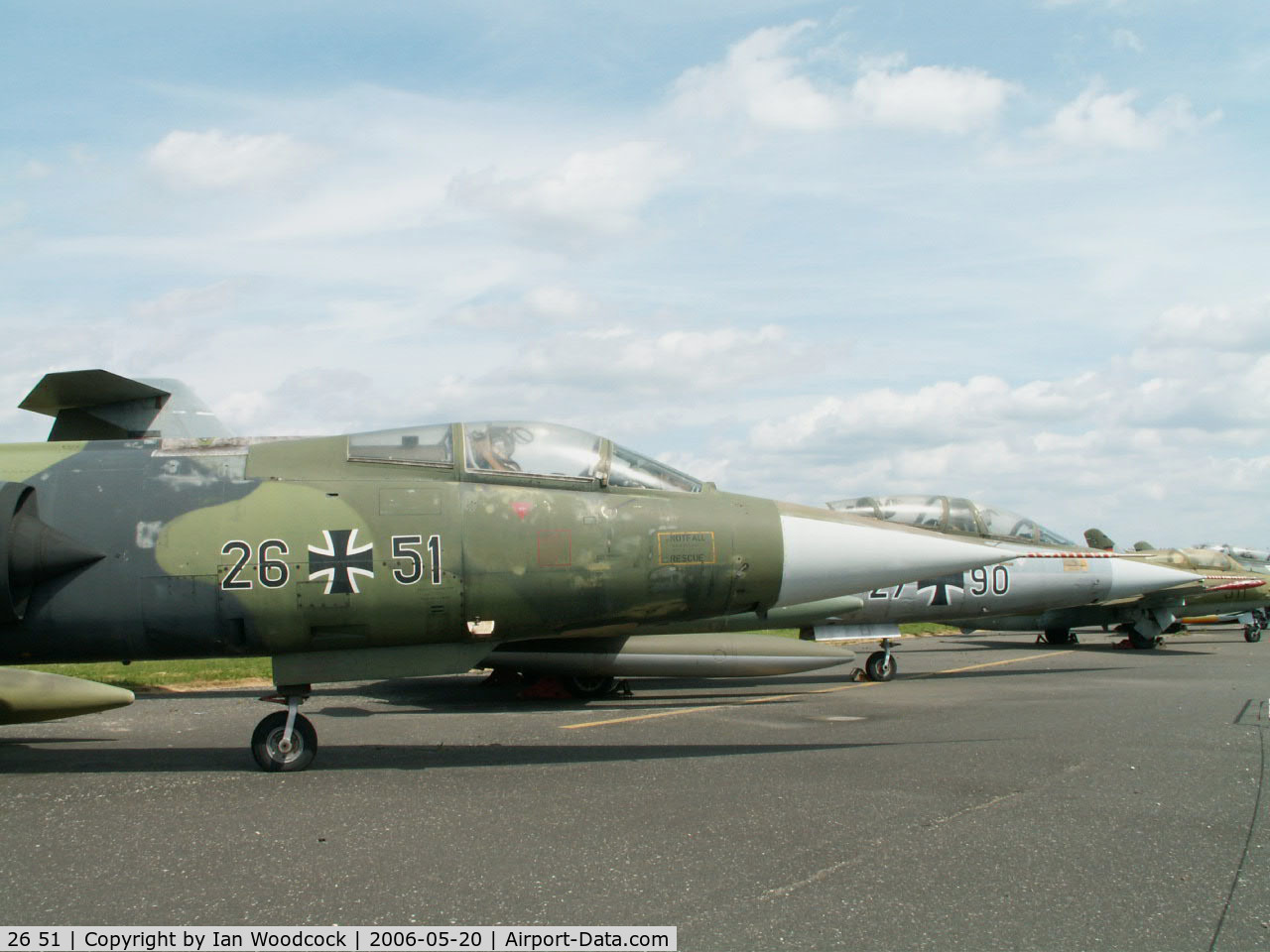 26 51, Lockheed F-104G Starfighter C/N 683-7311, Lockheed F-104G/Luftwaffenmuseum/Berlin-Gatow