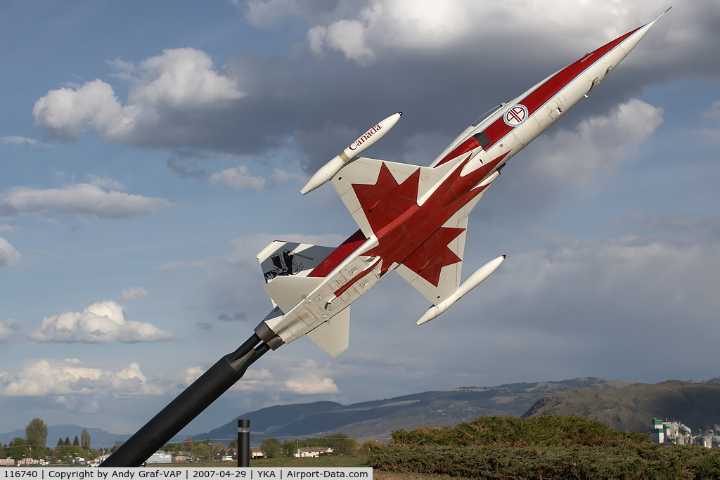 116740, Canadair CF-5A C/N 1040, Canadian Air Force F-5