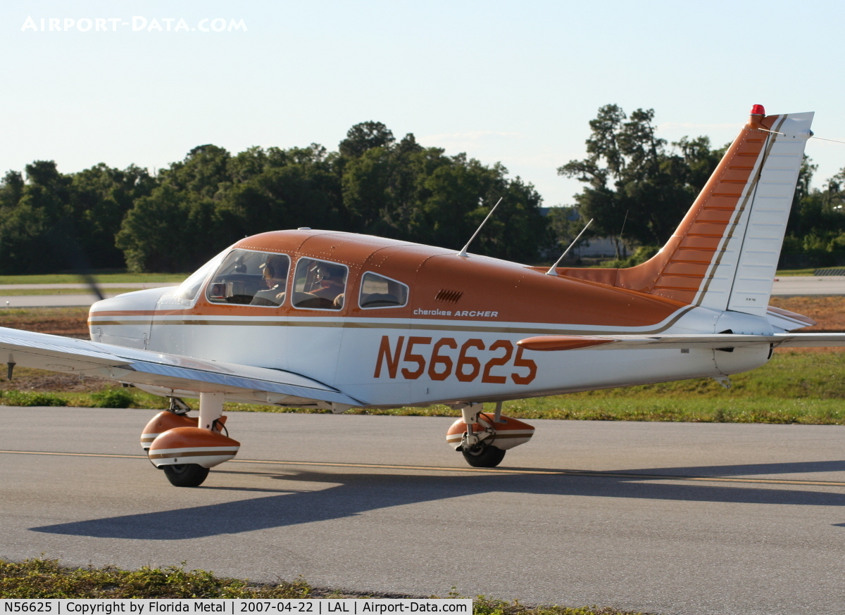 N56625, 1973 Piper PA-28-181 Archer II C/N 28-7405024, PA-28-180