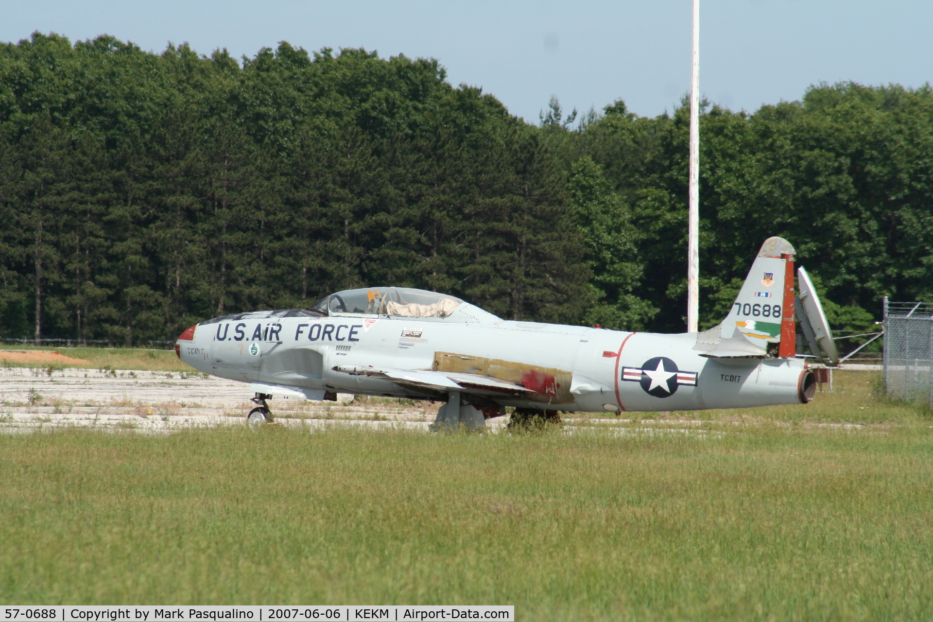 57-0688, 1957 Lockheed T-33A Shooting Star C/N 580-1337, Lockheed T-33A