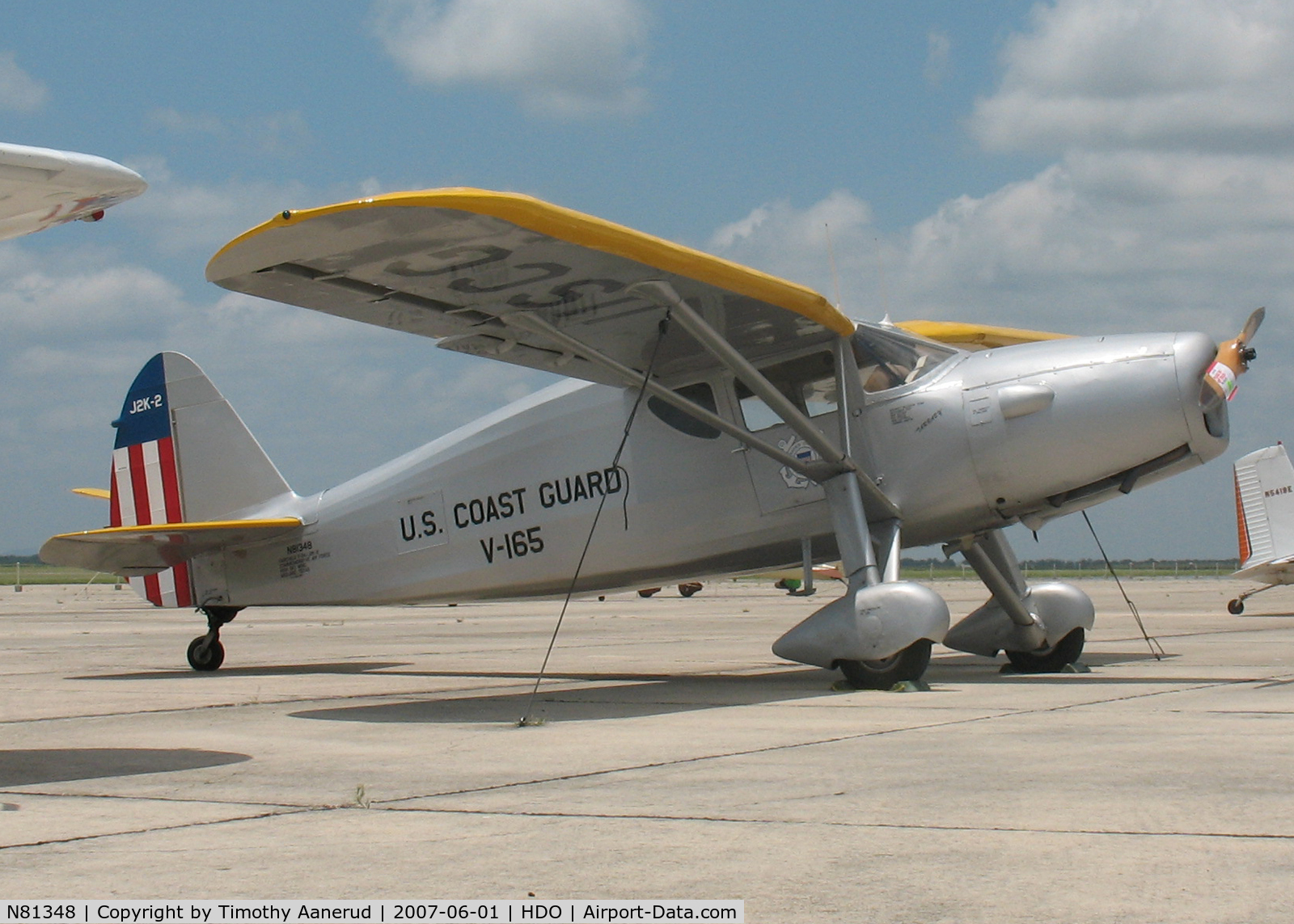 N81348, 1946 Fairchild 24R-46 C/N R46-248, The EAA Texas Fly-In